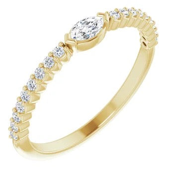 Diamond Stackable Ring