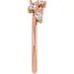 Diamond Leaf Ring
