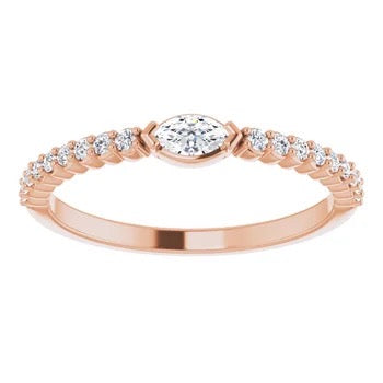 Diamond Stackable Ring