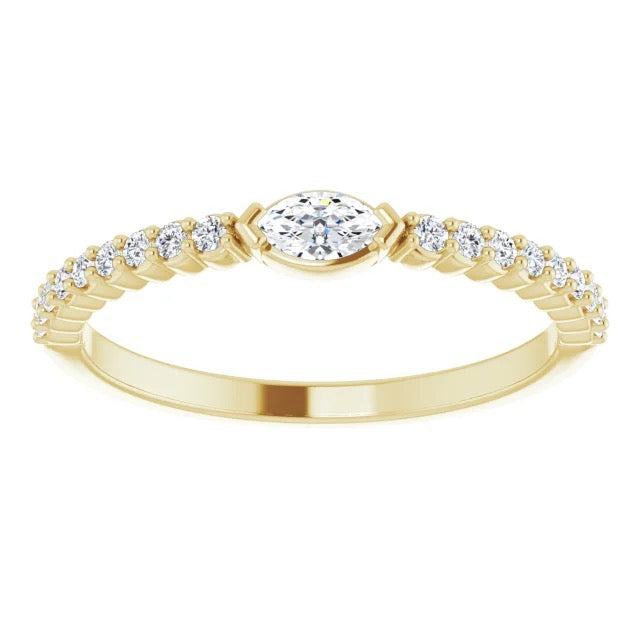 Diamond Stackable Ring