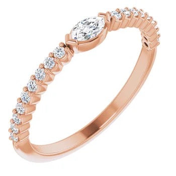 Diamond Stackable Ring