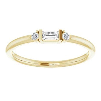 Diamond Stackable Ring