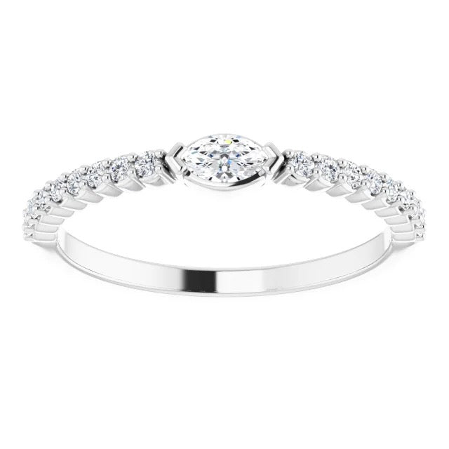 Diamond Stackable Ring