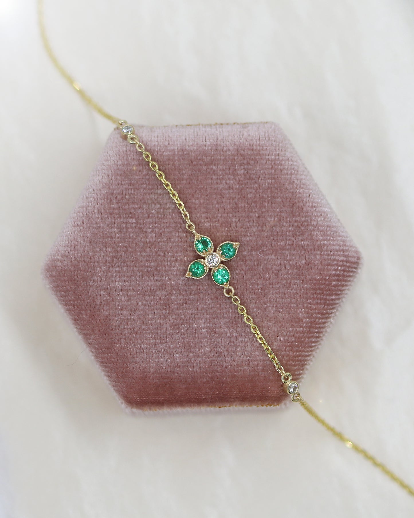 The Prim Emerald Bracelet
