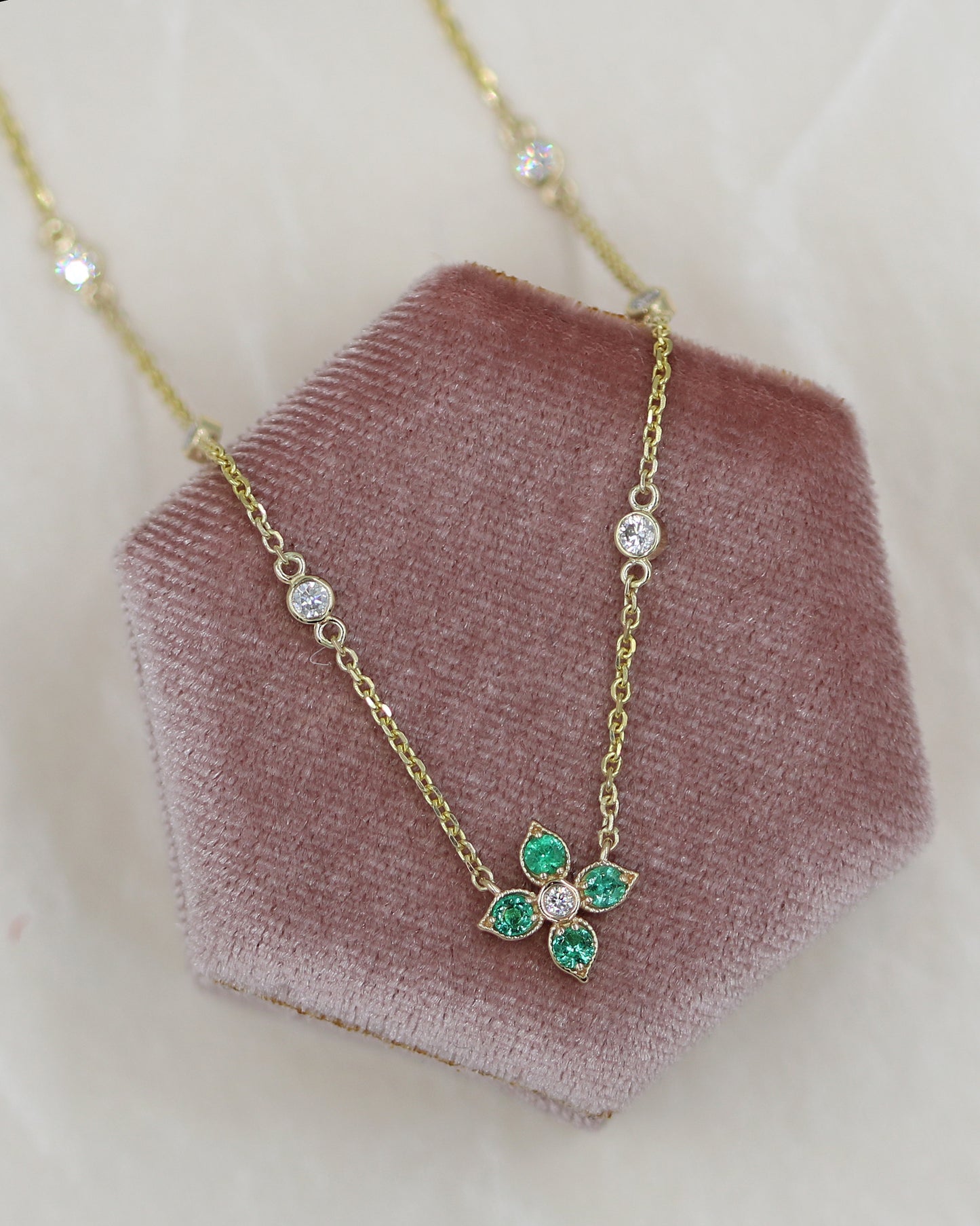 The Prim Emerald Necklace