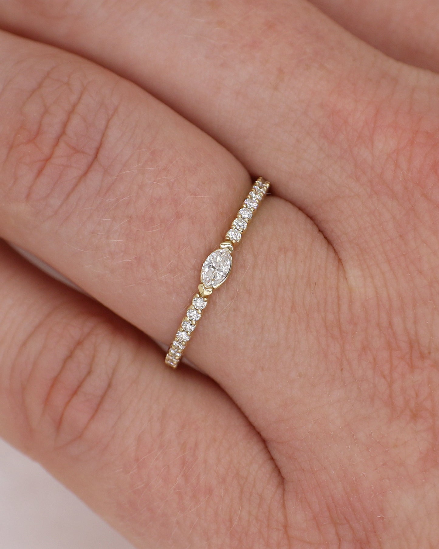 Diamond Stackable Ring