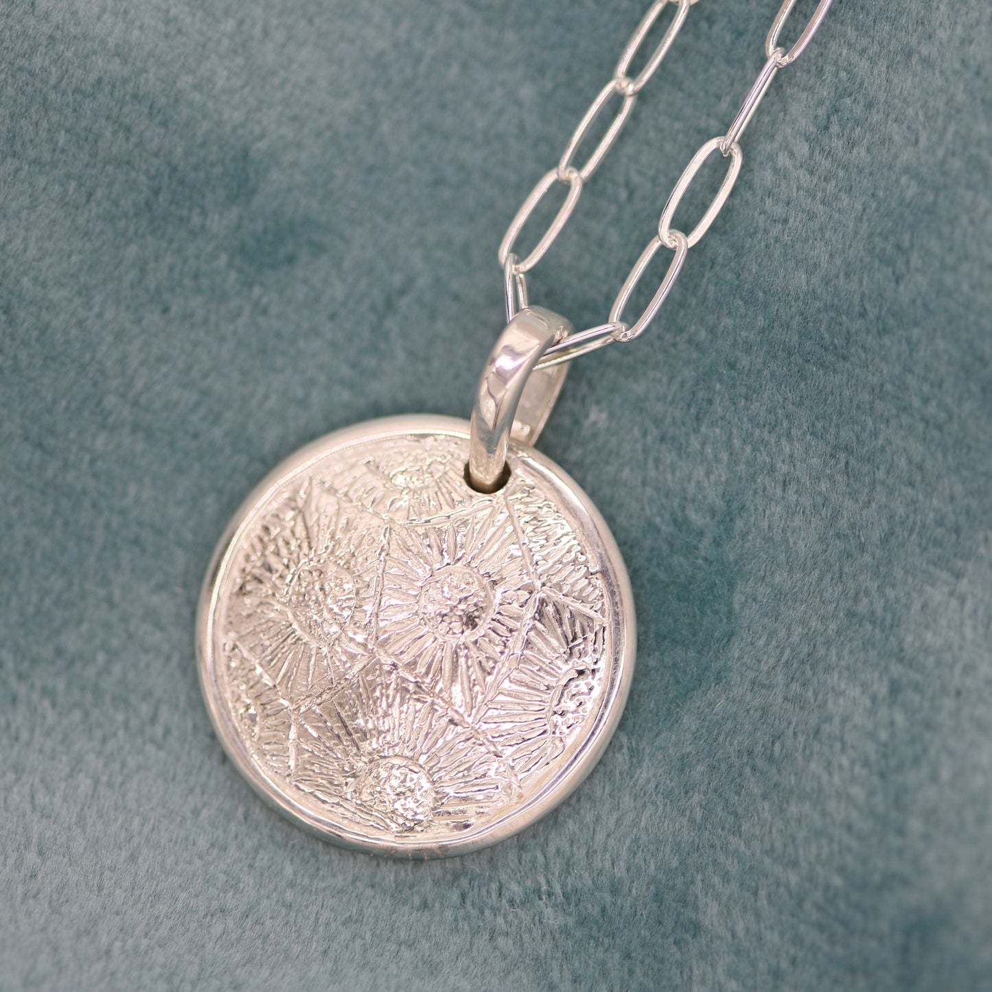 Sterling Silver Petoskey Necklace