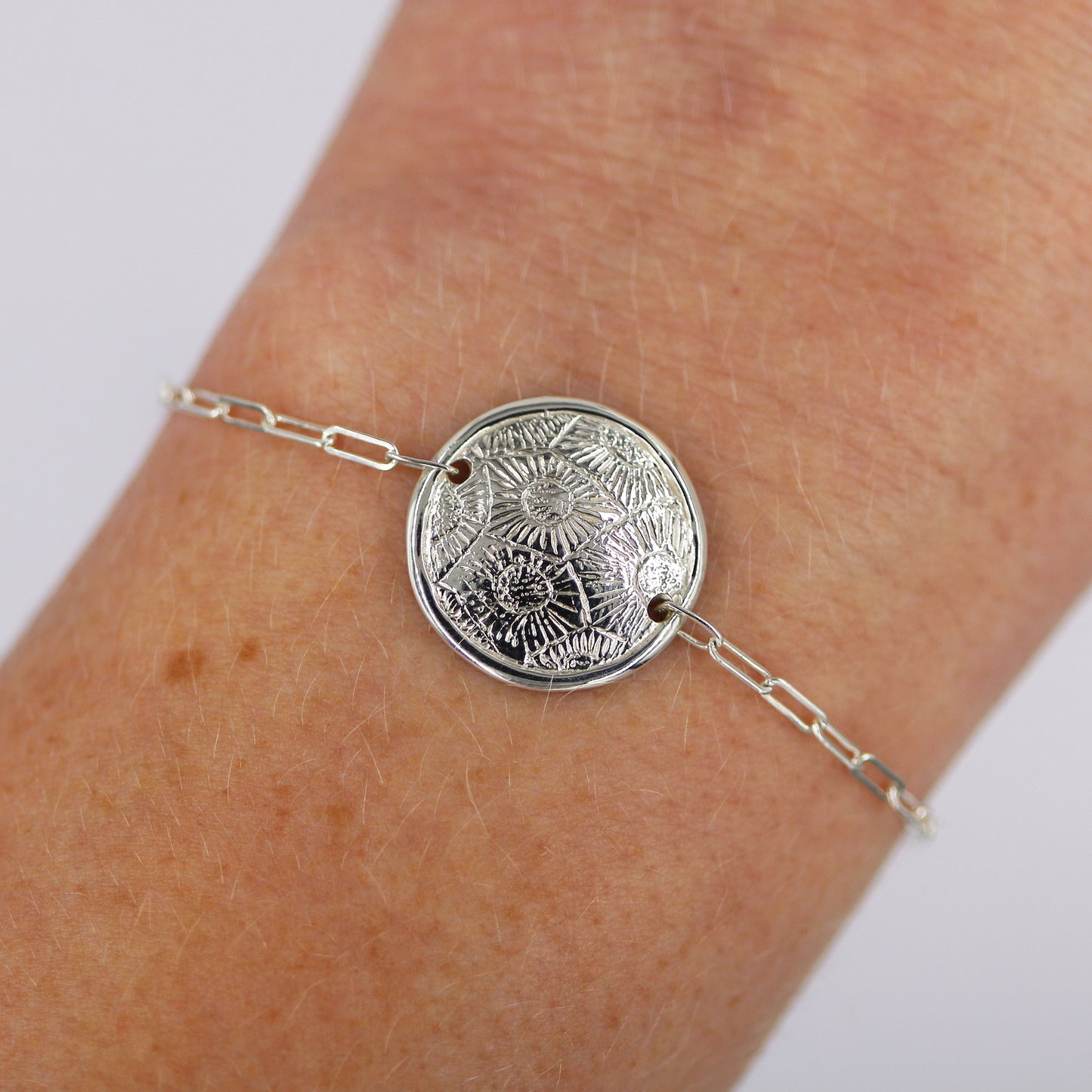 Sterling Silver Petoskey Bracelet