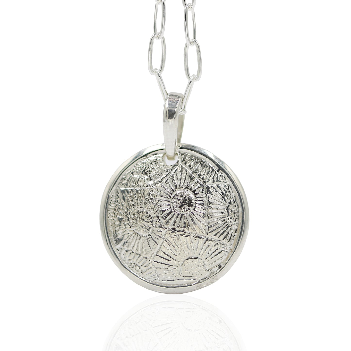 Sterling Silver Petoskey Necklace