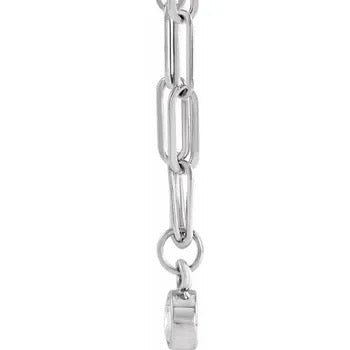 Diamond Micro Bezel-Set Necklace