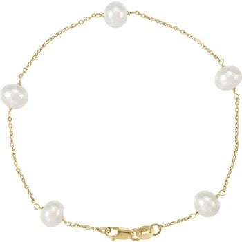 Load image into Gallery viewer, Freshwater Pearl Bracelet
