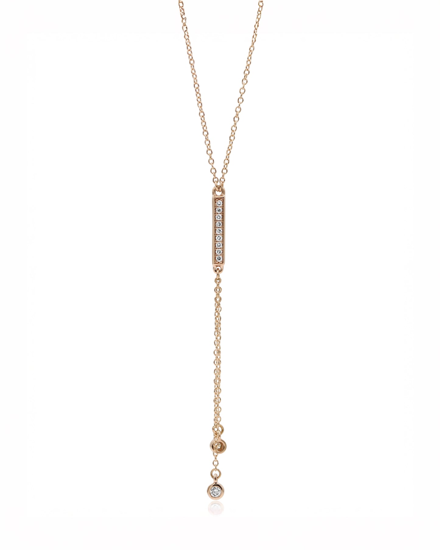 Diamond Lariat Necklace