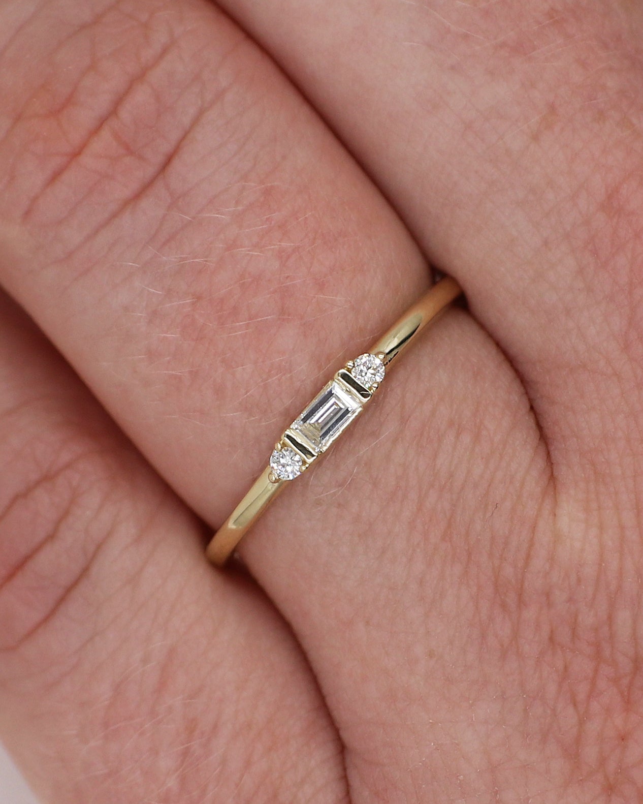 Load image into Gallery viewer, Diamond Stackable Ring
