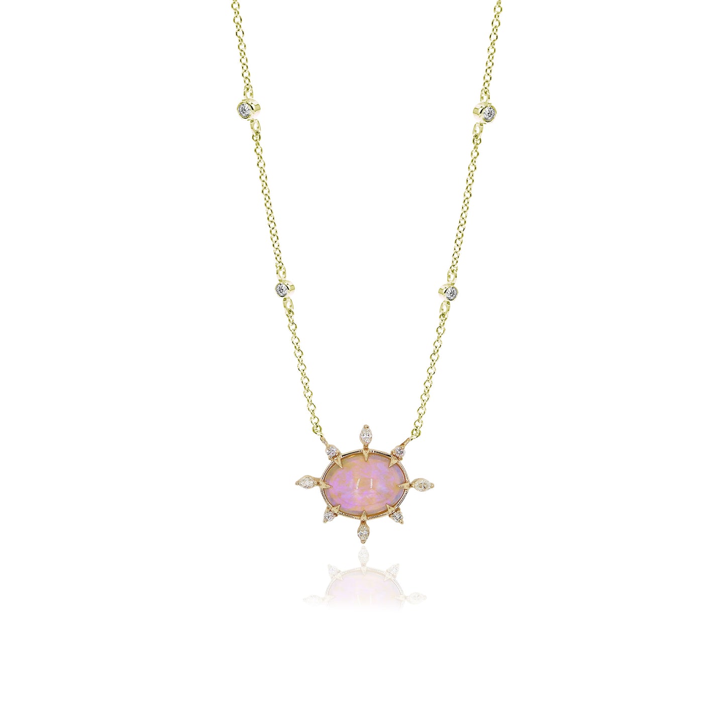 Load image into Gallery viewer, Lightning Ridge Opal Necklace
