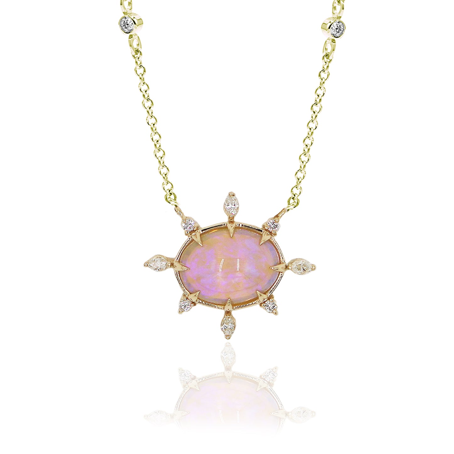 Load image into Gallery viewer, Lightning Ridge Opal Necklace
